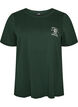 T-shirt met print, Groen, Packshot image number 0