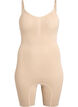 Shapewear body met opening aan de onderkant, Beige, Packshot image number 0