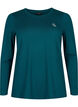 Sport shirt met lange mouw, Deep Teal, Packshot image number 0