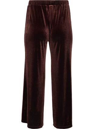 Pantalon en velours avec jambes larges, Potting Soil, Packshot image number 1