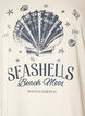 Katoenen T-shirt met print, Vanille, Packshot image number 2