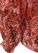 Viscose blouse met paisleyprint en ruches, Oranje, Packshot image number 3