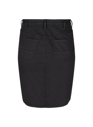 Nauwsluitende rok met zakken, Black, Packshot image number 1