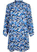 FLASH - Jurk met lange mouwen en bloemenprint, Blue Purple Flower, Packshot image number 0