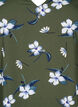 FLASH - Tuniek met v-hals en print, Olive Night Flower, Packshot image number 2