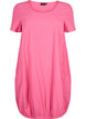 Robe en coton &agrave; manches courtes, Rose, Packshot image number 0
