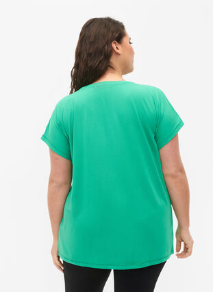 T-shirt d'entraînement à manches courtes, Mint, Model image number 1
