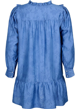 Robe à volants en lyocell (TENCEL™), Colony Blue, Packshot image number 1