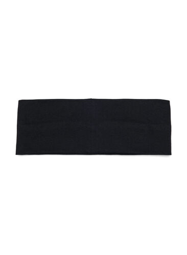 Haarband in katoen, Black, Packshot image number 1