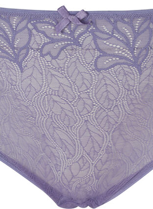Culotte en dentelle avec une taille normale, Purple Haze, Packshot image number 2