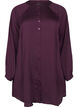 Lange blouse met knopen en lange mouwen, Potent Purple, Packshot image number 0