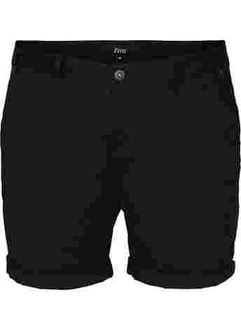 Regular fit shorts met zakken