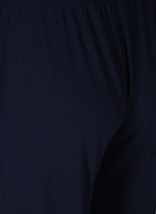 Pantalon ample en matière côtelée, Navy Blazer, Packshot image number 3