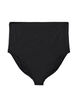 Bas de bikini avec taille extra haute, Noir, Packshot image number 0