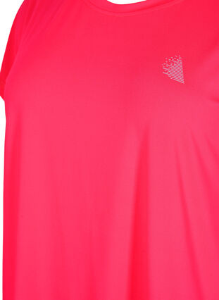 Trainings T-shirt met korte mouwen, Neon Diva Pink, Packshot image number 2
