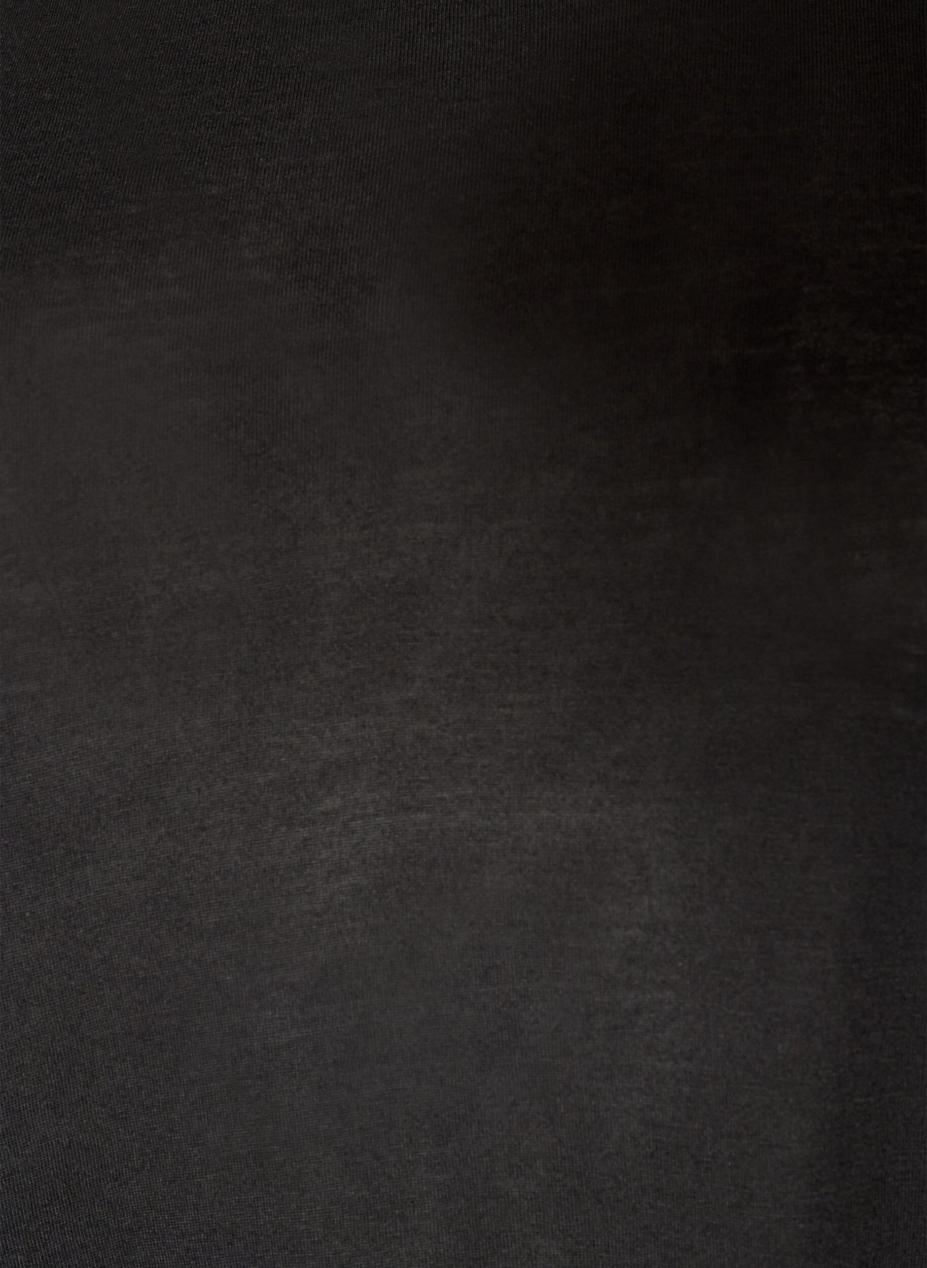 ZizziT-shirt ample en jersey de viscose, Noir, Packshot image number 2