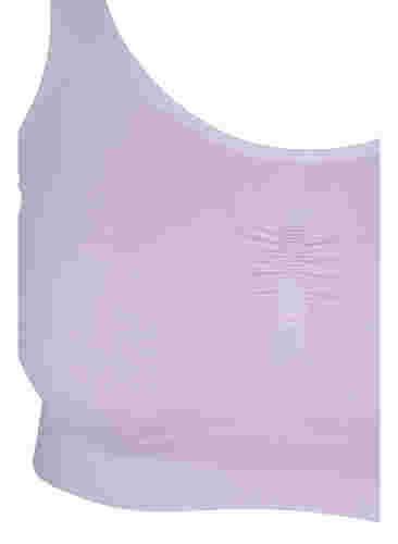 Soutien-gorge extensible sans coutures apparentes, Pastel Lilac, Packshot image number 2