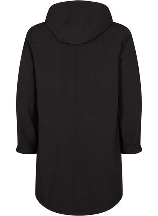 Veste softshell avec capuche amovible, Black, Packshot image number 1