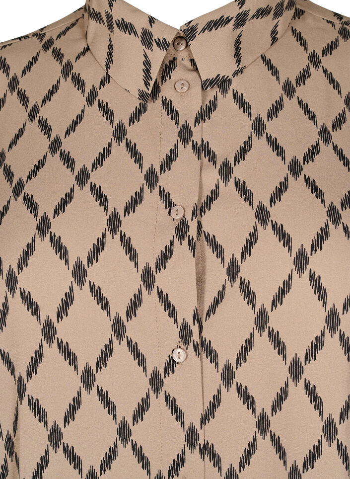 Chemise à motif avec manches longues, Grafic AOP, Packshot image number 2