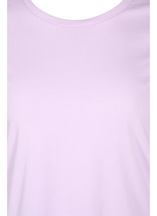 T-shirt en coton basique, Orchid Bloom, Packshot image number 2