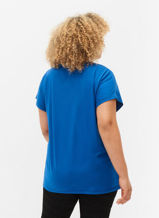 T-shirt d'entraînement à manches courtes, Lapis Blue, Model image number 1