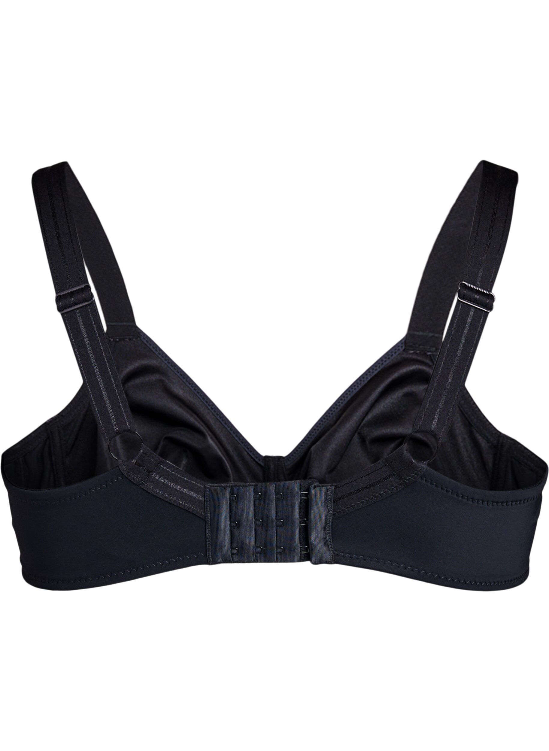 Zizzi Soutien-gorge moul&eacute; couvrant avec maintien &eacute;lev&eacute;, Noir, Packshot image number 1