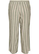 Pantalon large en lin et viscose, Vanille, Packshot image number 1