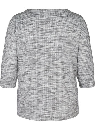 Sweat-shirt de Zizzi, Light Grey Melange, Packshot image number 1