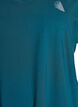 T-shirt de sport ample avec col en v, Vert fonc&eacute;, Packshot image number 2