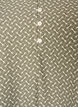 Jurk van viscose met patroon en lange mouwen, Groen, Packshot image number 2