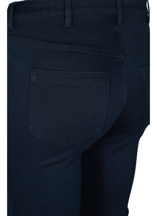 Super slim Amy jeans met hoge taille, Unwashed, Packshot image number 3