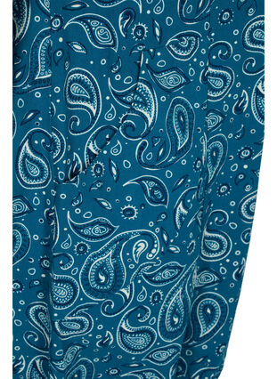 Robe en coton imprimé à manches courtes, Dragonfly Paisley, Packshot image number 3