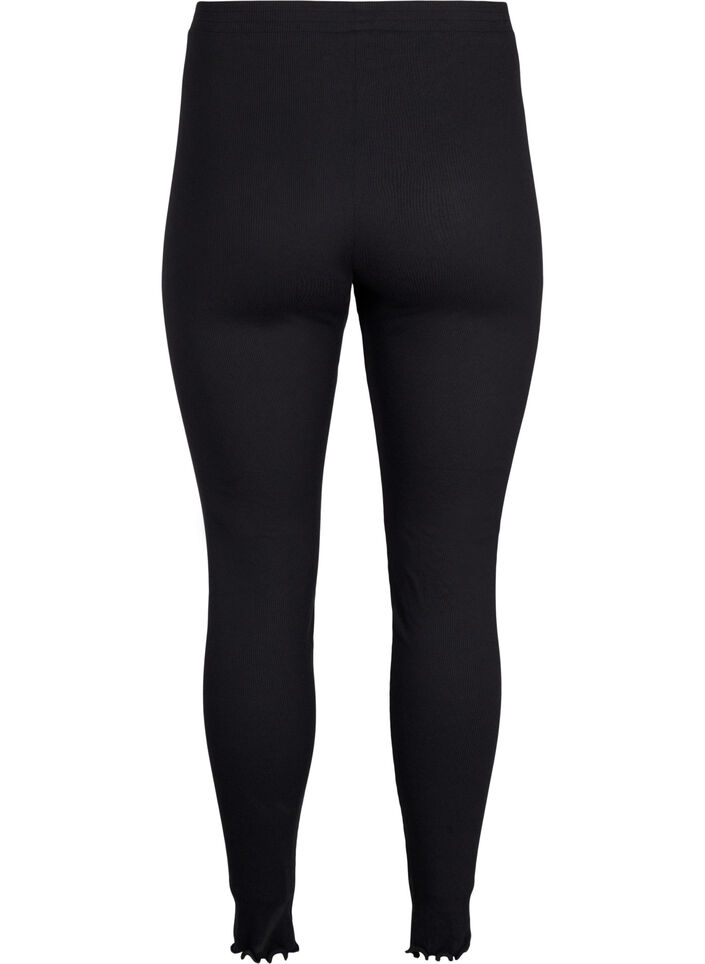 Pantalon côtelé moulant, Black, Packshot image number 1