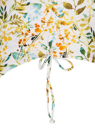 Bas de bikini à motifs, Small White Flower, Packshot image number 3