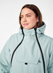 Anorak de ski fonctionnel avec capuche, Vert clair, Model image number 5