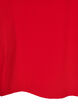 Blouse met korte mouwen en een ronde halslijn, Rood, Packshot image number 3