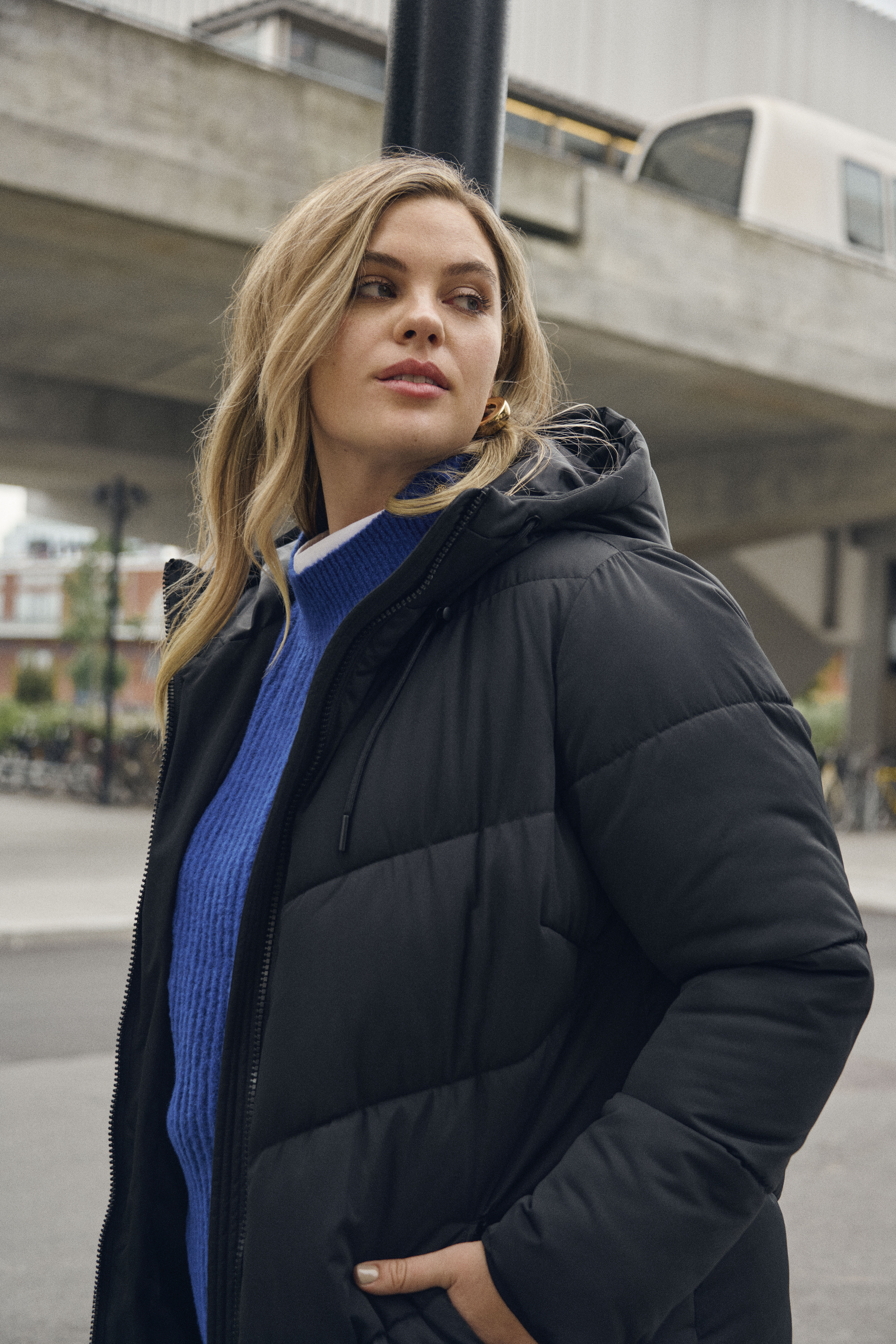 Zizzi Veste longue d'hiver, , Model