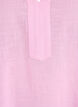 Tunique en coton avec un col en V, Rose, Packshot image number 2