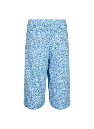 Pantalon ample avec imprimé, Blue Small Flower, Packshot image number 1