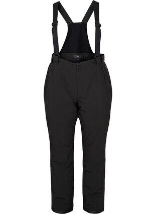 Pantalon de ski à bretelles, Black, Packshot image number 0