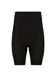 Shapewear shorts met hoge taille, Black, Packshot