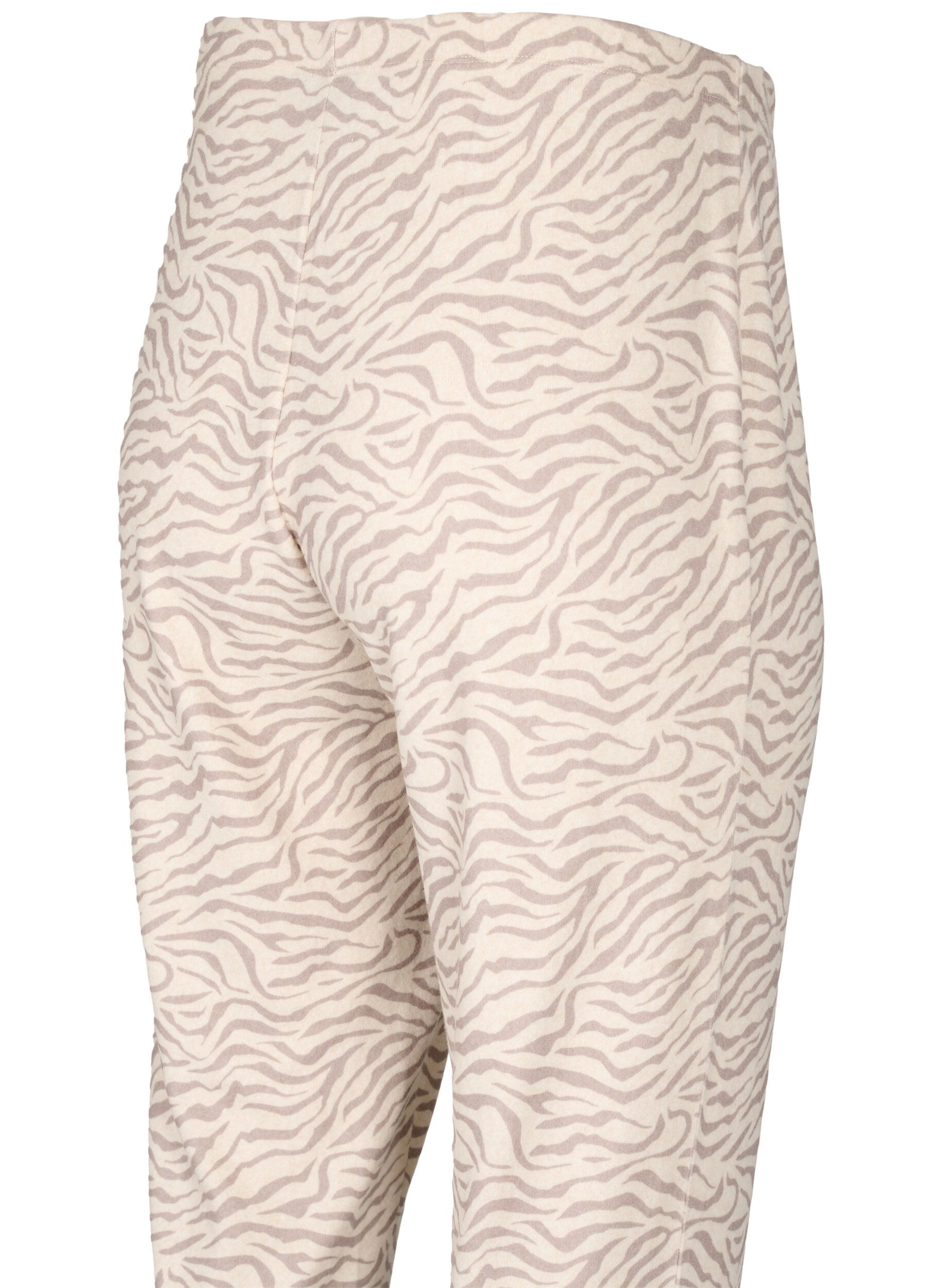 ZizziVelours broek met print, Pink Tint AOP, Packshot image number 3