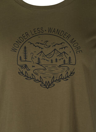 T-Shirt imprimé, Ivy Green WONDER, Packshot image number 2