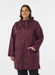 Imperméable à motif, Bordeaux foncé, Model image number 0