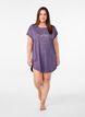 Nachthemd met korte mouwen en tekstprint, , Model image number 1