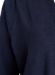 Lang, open vest met zakken, Blauw, Packshot image number 3