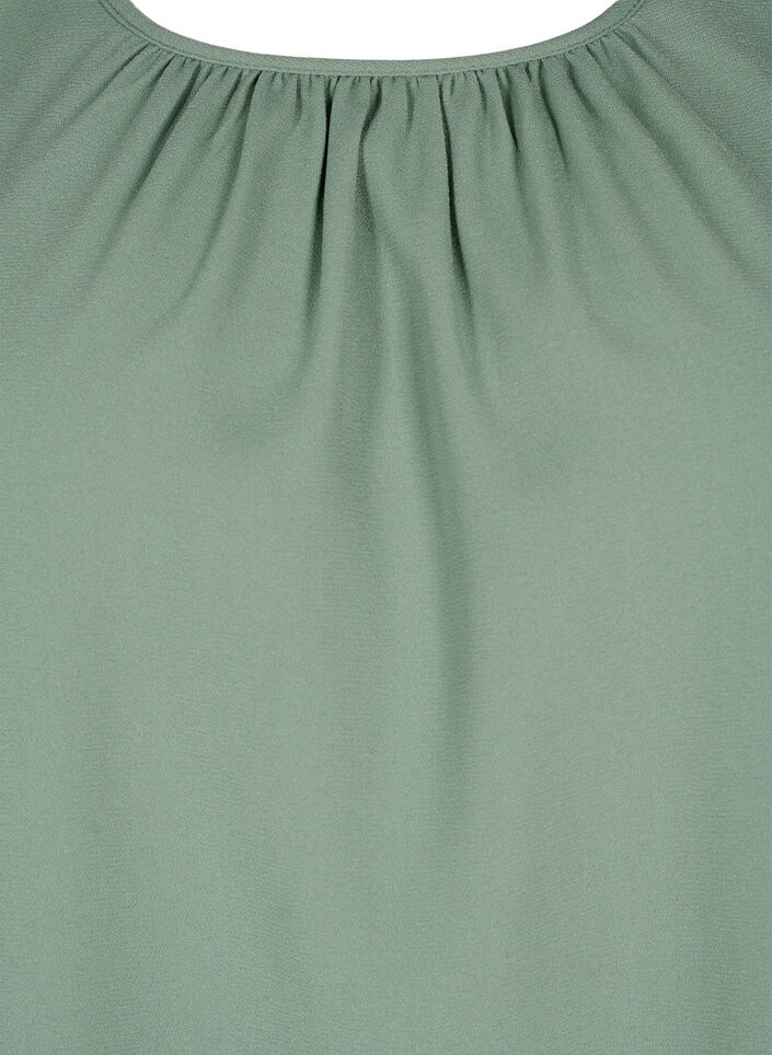 Blouse met lange mouwen en gehaakte details, Green Bay, Packshot image number 2