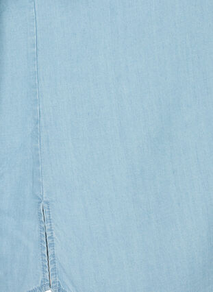 Chemise à manches courtes en lyocell (TENCEL™), Light blue denim, Packshot image number 3