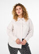 Chemise à manches longues en coton, Beige, Model image number 0