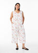 Culotte broek met print, Wit, Model image number 0